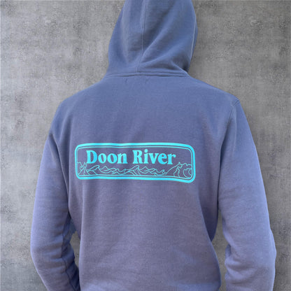 Doon River - Organic Hoodie In Charcoal