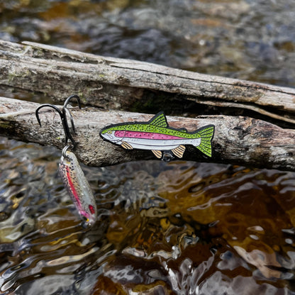 Rainbow Trout Pin