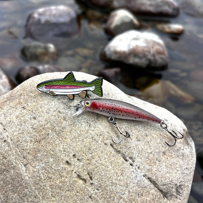 Rainbow Trout Pin