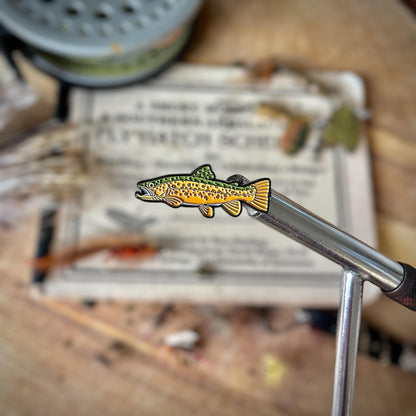 Brown Trout Pin